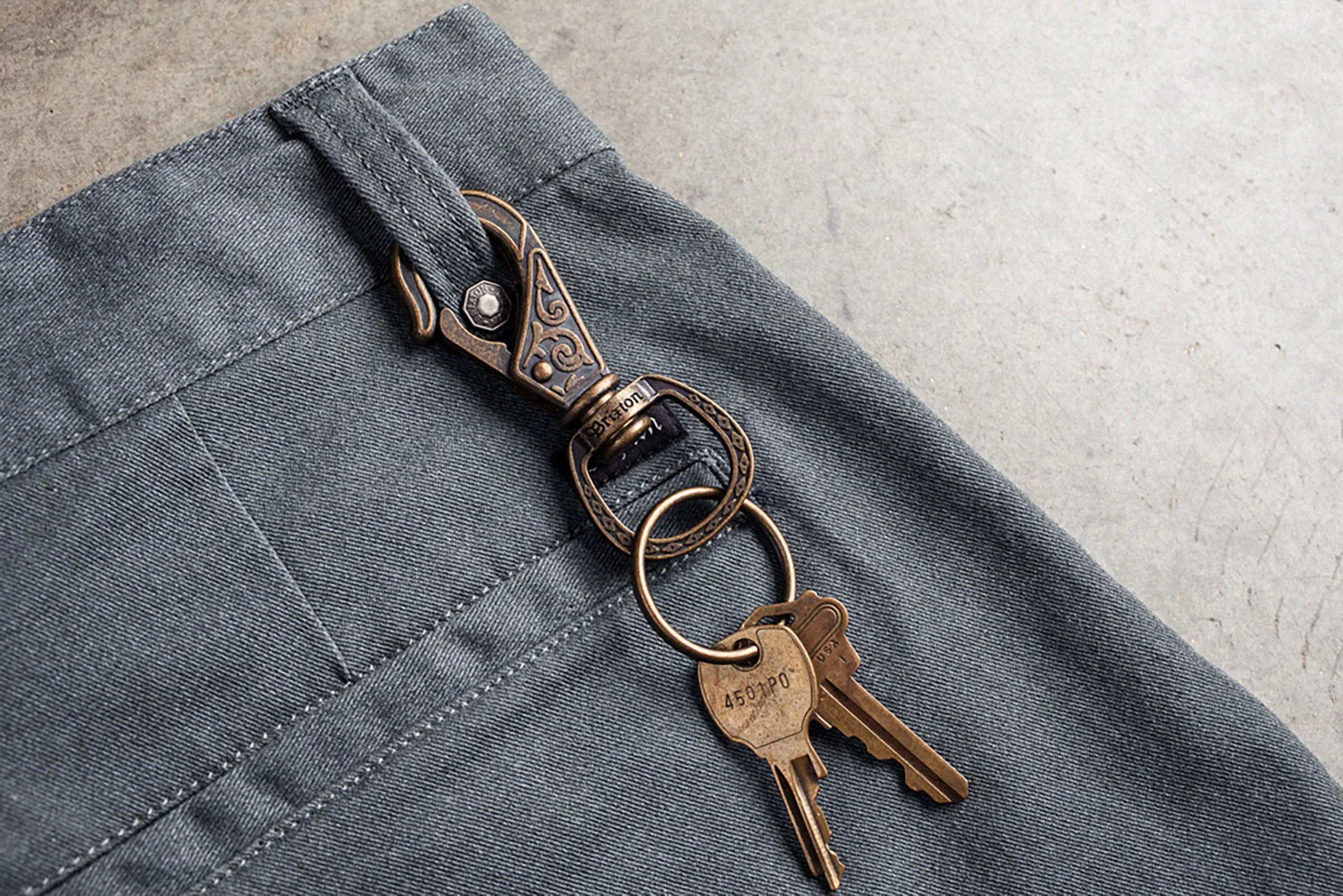 05028 Brixton Scroll Key Clip