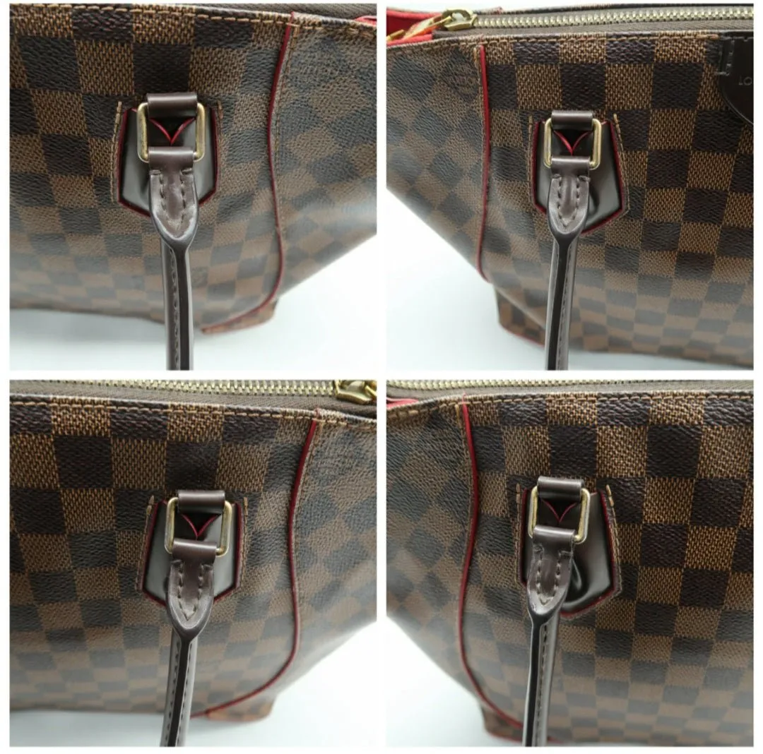 100% Authentic Louis Vuitton Caissa Brown Monogram Canvas Shoulder Bag