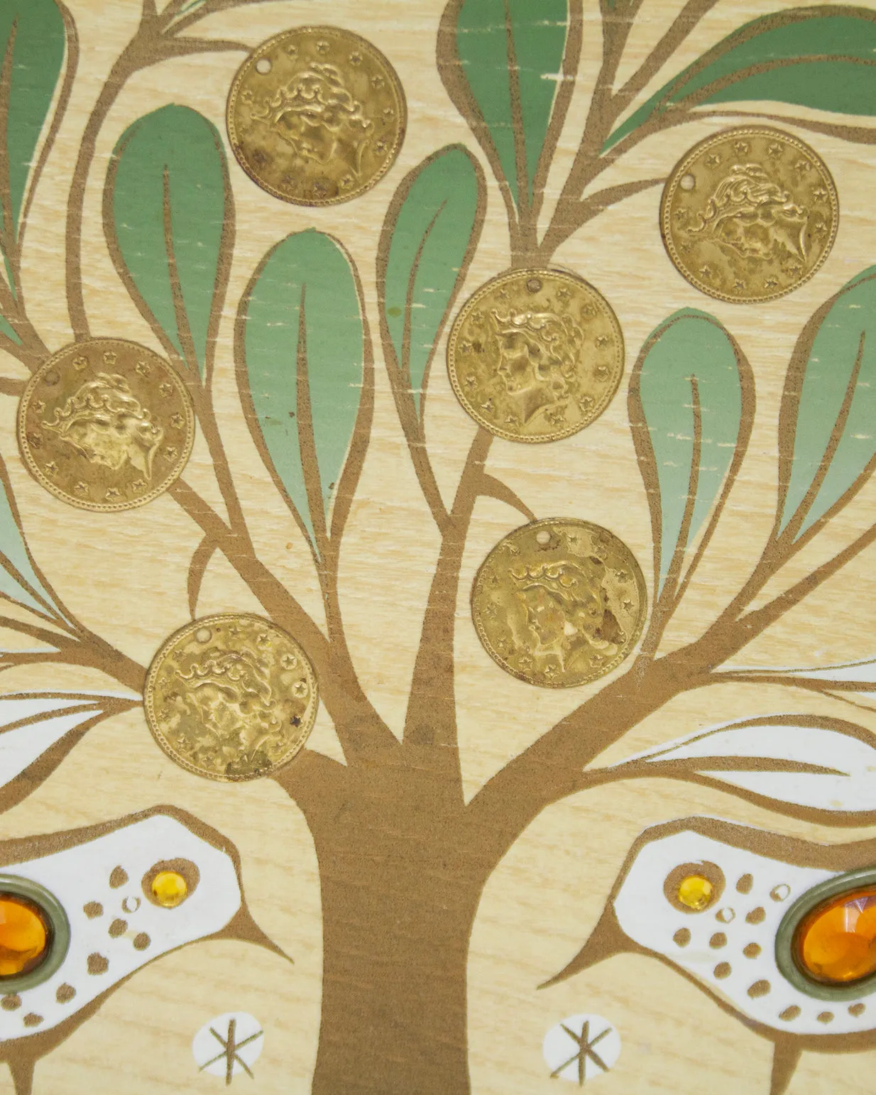 1965 'Money Tree' Original Box Bag