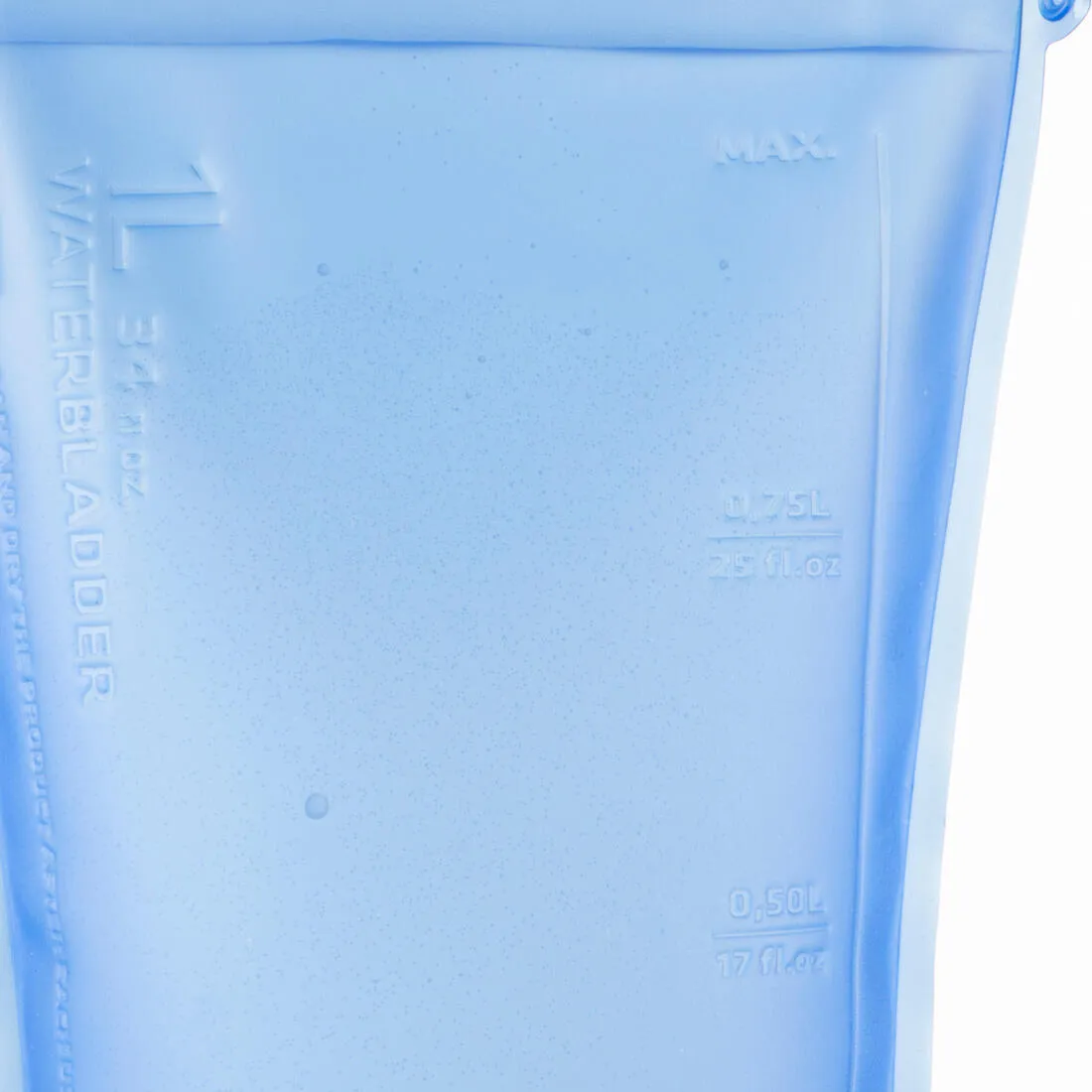 1L Hydration Bladder - Blue/Clear