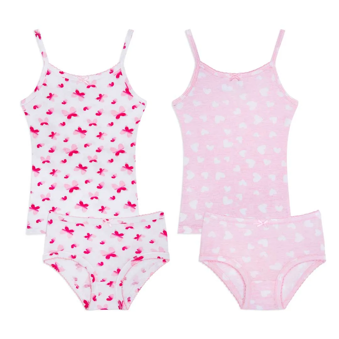 2 Pack Cotton Tank and Underwear Set