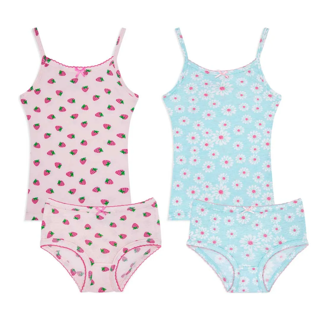 2 Pack Cotton Tank and Underwear Set