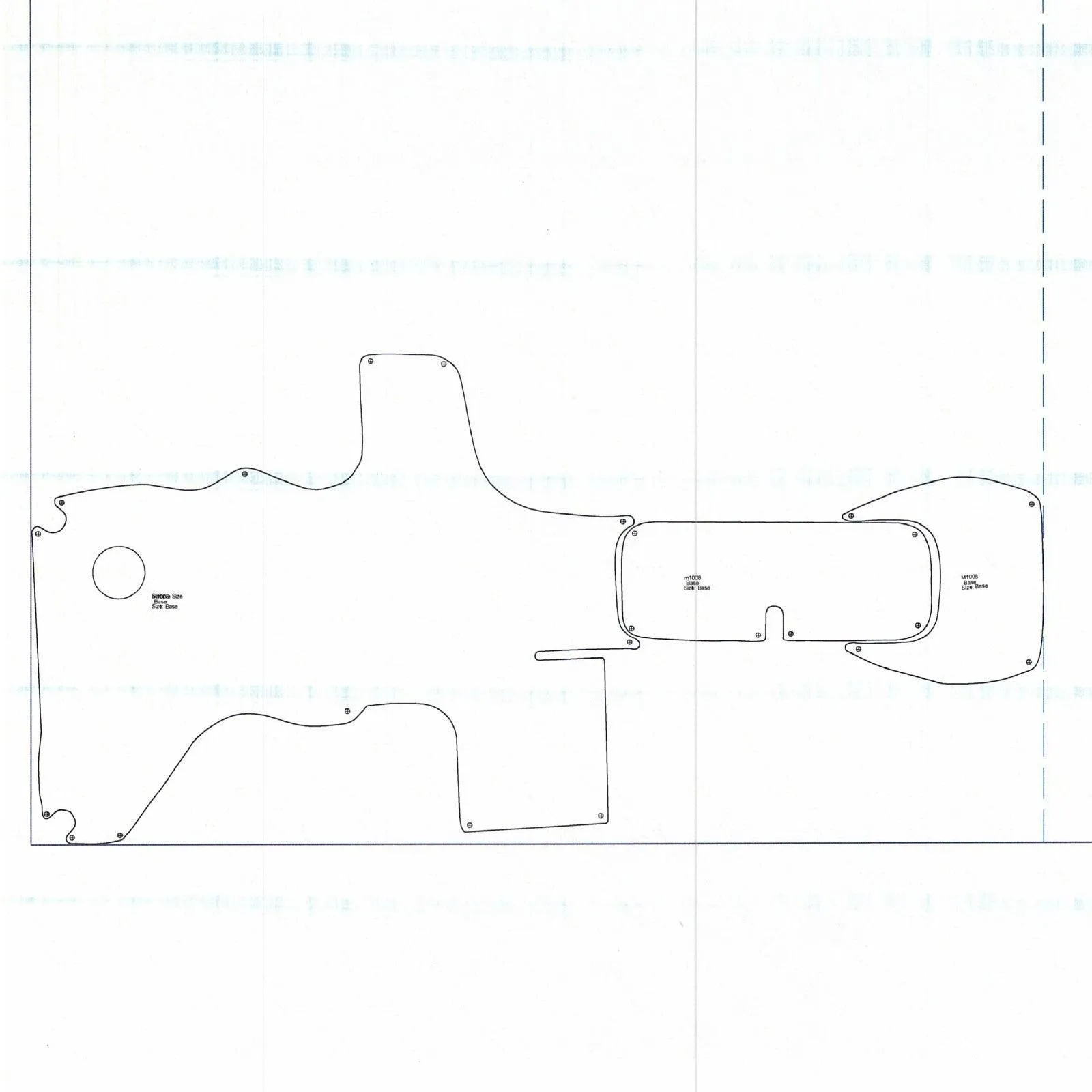 2008-2010 Nautic Star 230 DC OB Snap in Boat Carpet