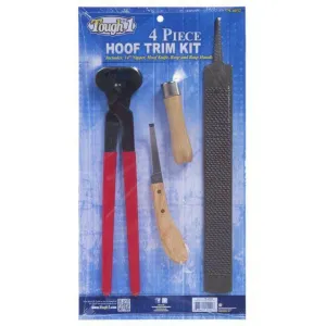 4 PIECE HOOF TRIM KIT