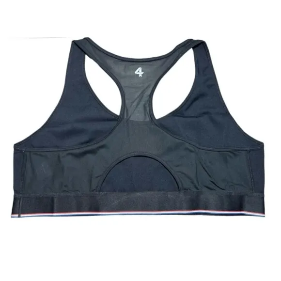#480 FOURLAPS Circuit Sports Bra- primary color Black