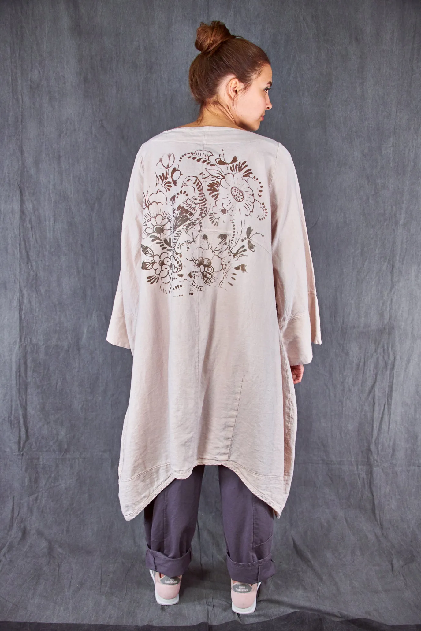 5288 Heavy Linen/Viscose Jacket-Rosewater-P