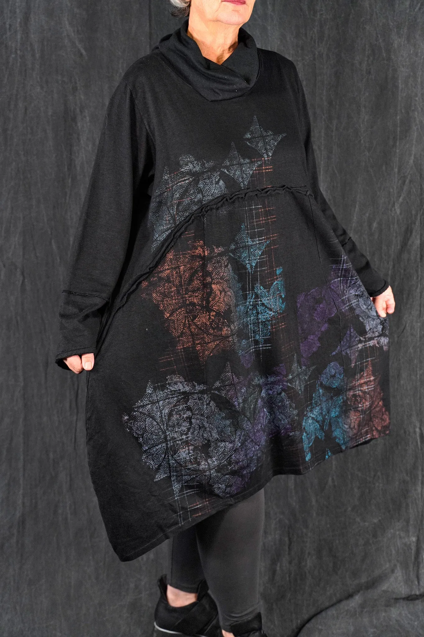 7241 Dharma Dress Noir-P