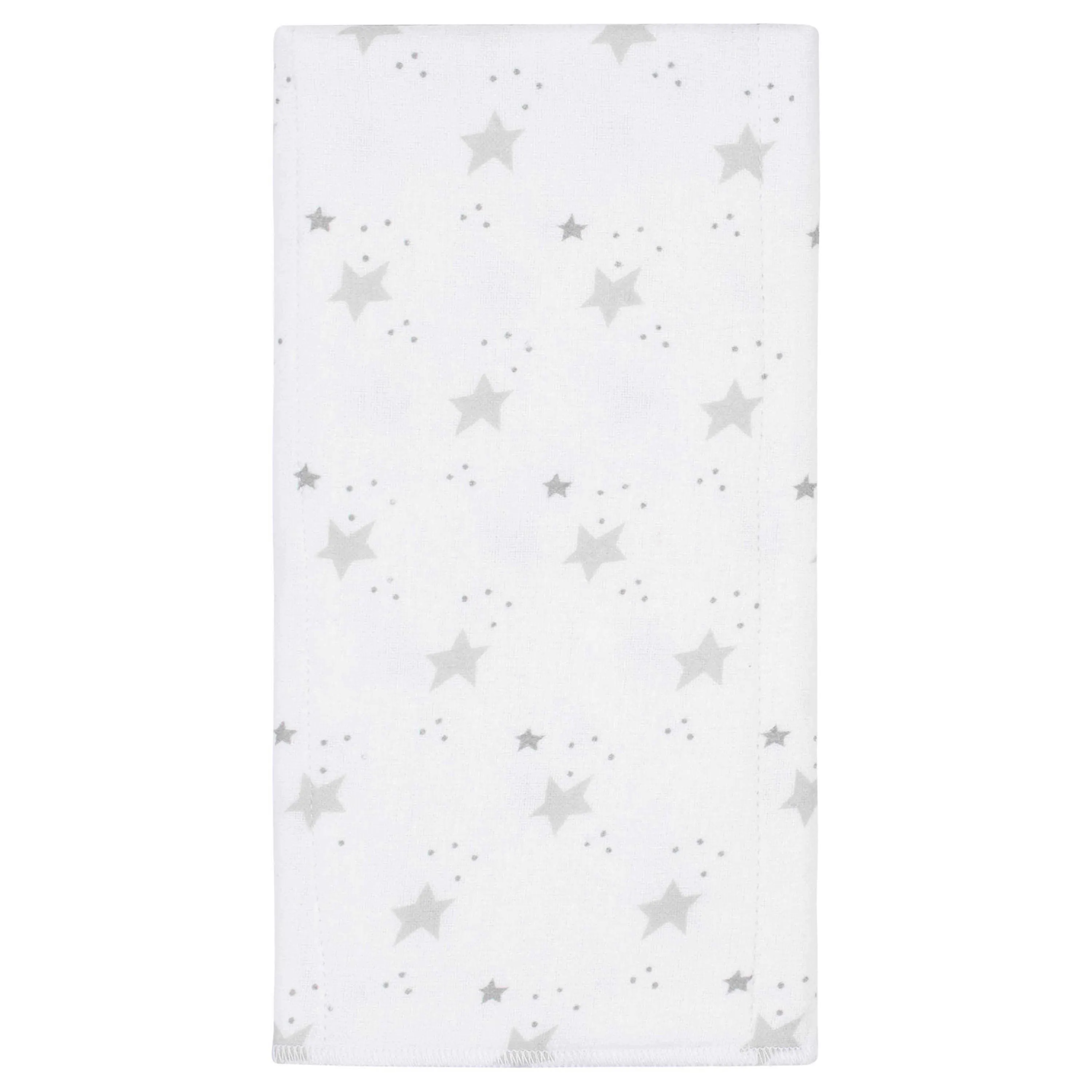 8-Pack Baby Neutral Sheep Flannel Burp Cloths