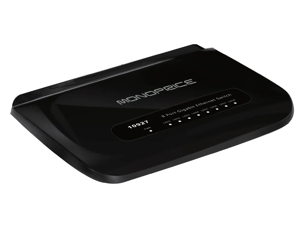 8 Port Desktop Gigabit Ethernet Switch (ships within the US only)