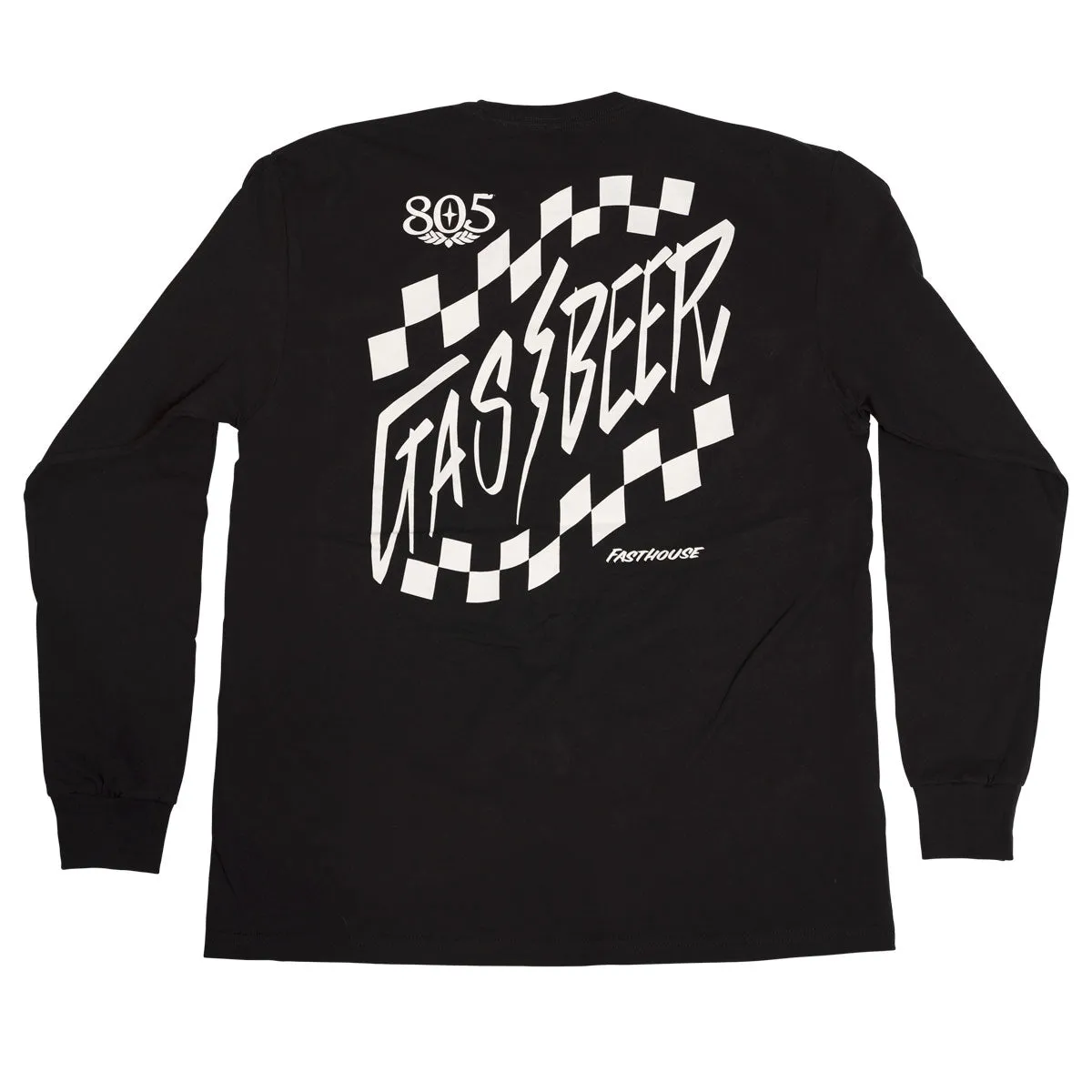 805 Gassed Up LS Tee - Black