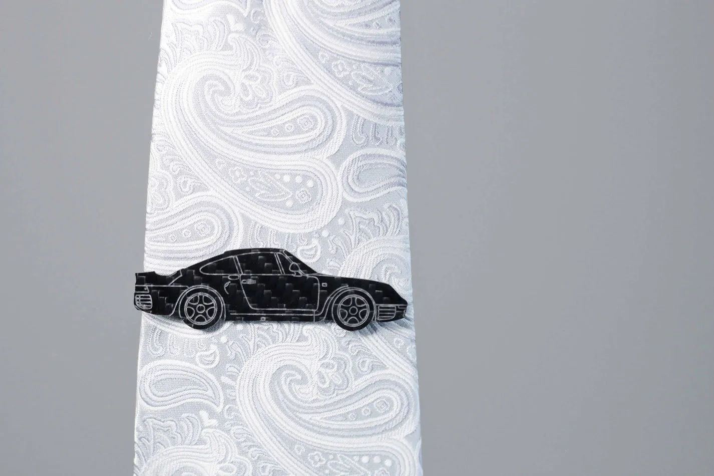 959 - Carbon fiber tie clip
