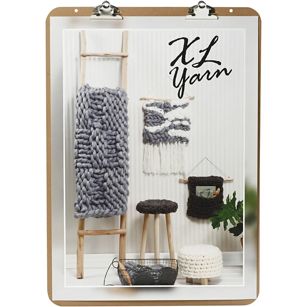 A2 Dark Brown MDF Easel Clipboard With Double Metal Clip 52cm x 74cm Writing Drawing Accessories