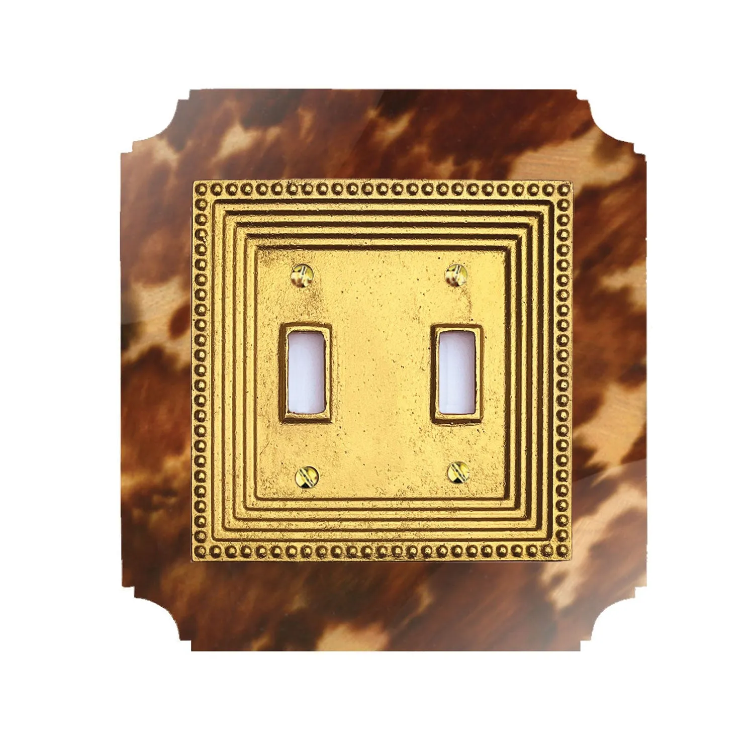 Acrylic   Brass | Georgian Style, Tortoise