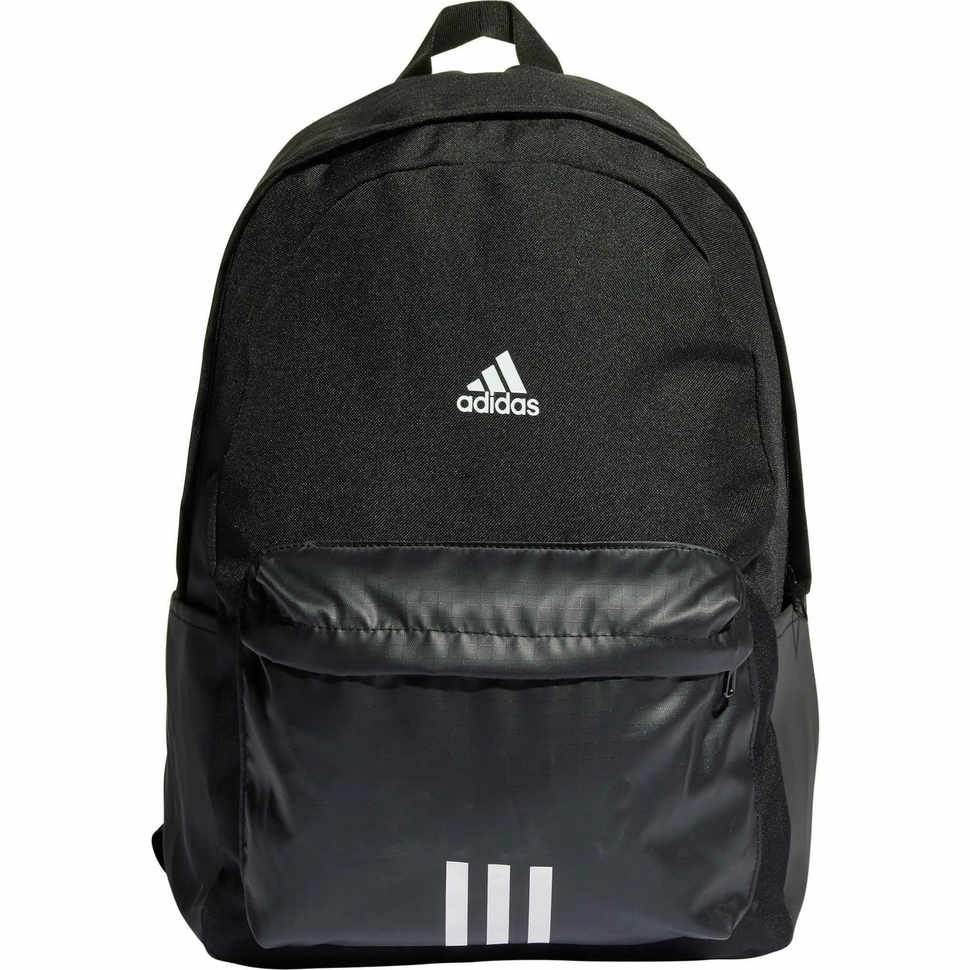 adidas Classic 3 Stripe Sport Backpack - Black