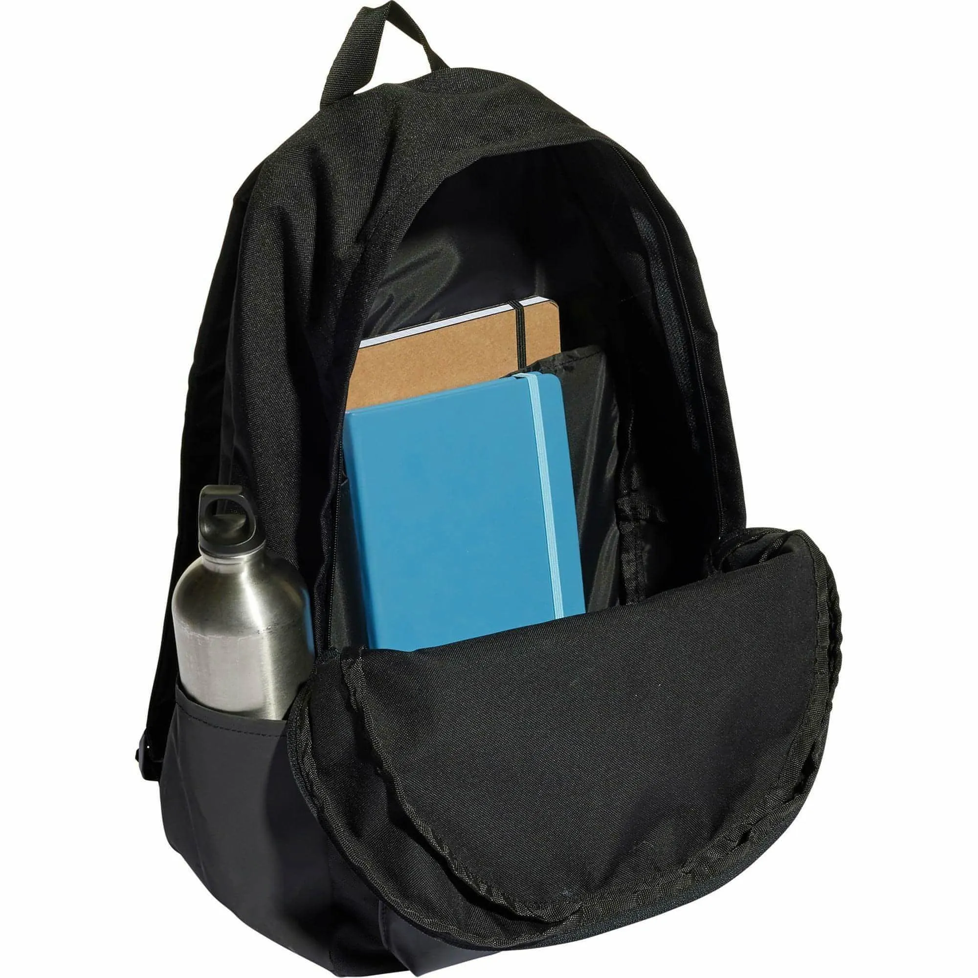 adidas Classic 3 Stripe Sport Backpack - Black