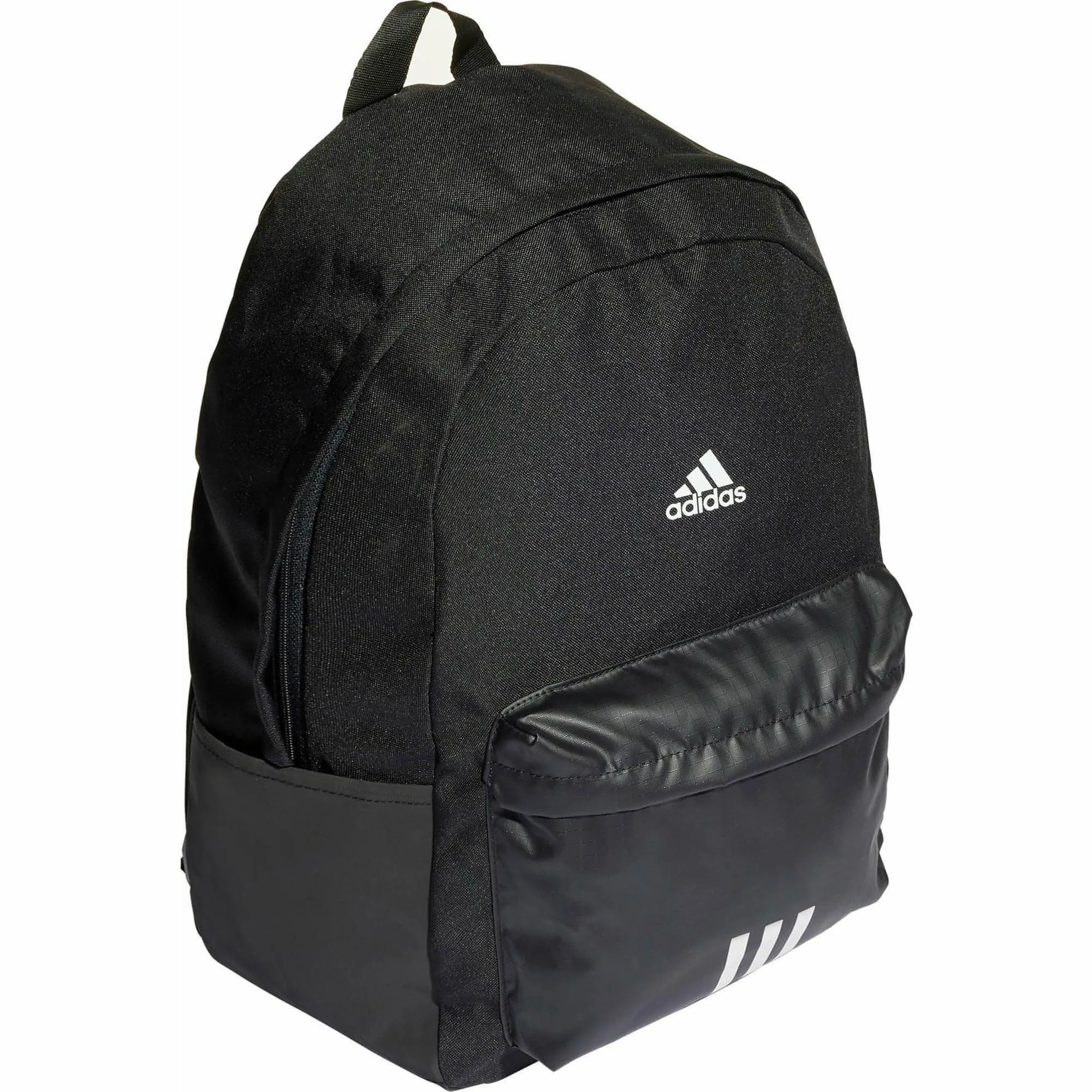 adidas Classic 3 Stripe Sport Backpack - Black