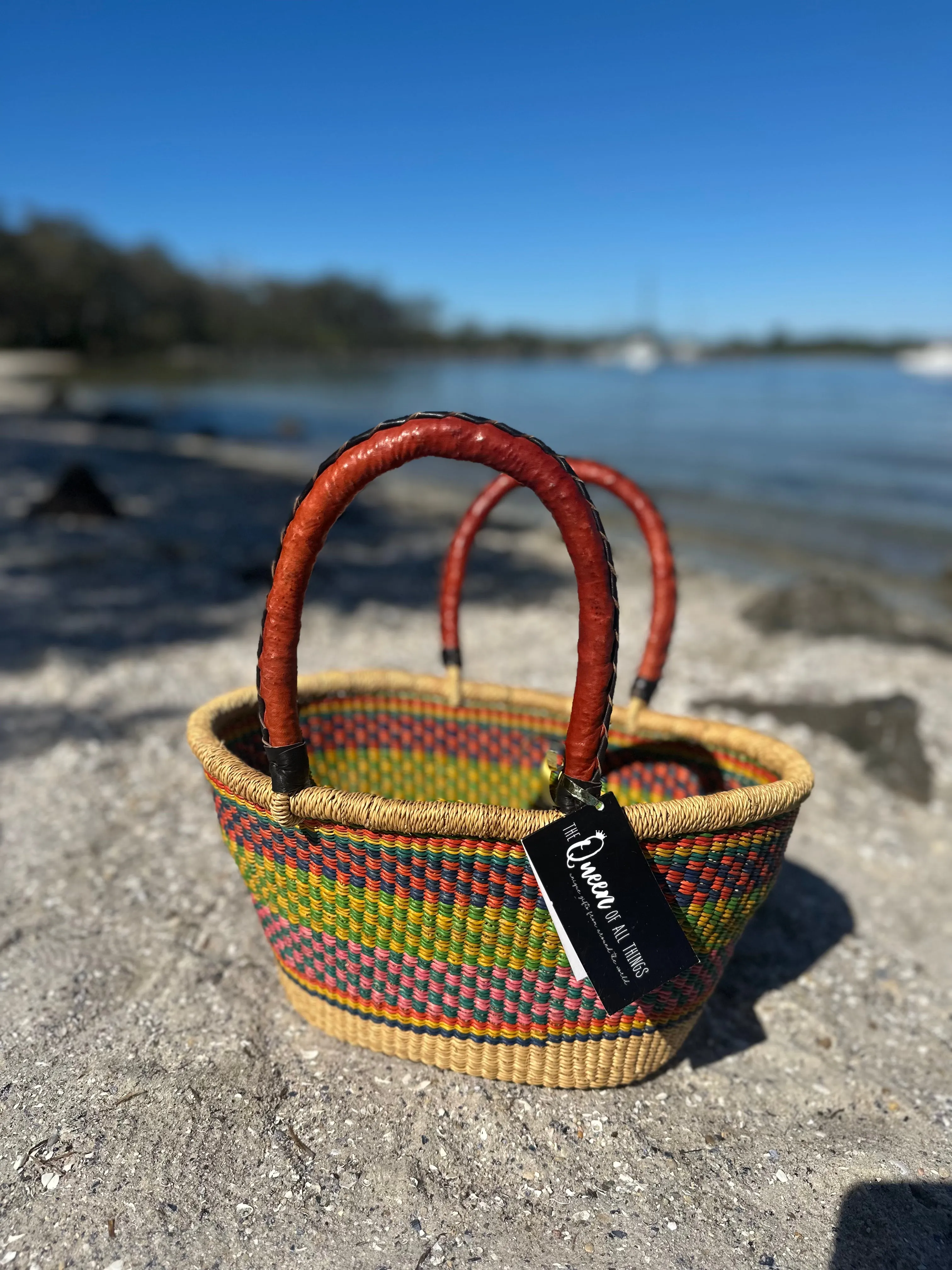 African Basket ‘Coastal Breeze’ #70