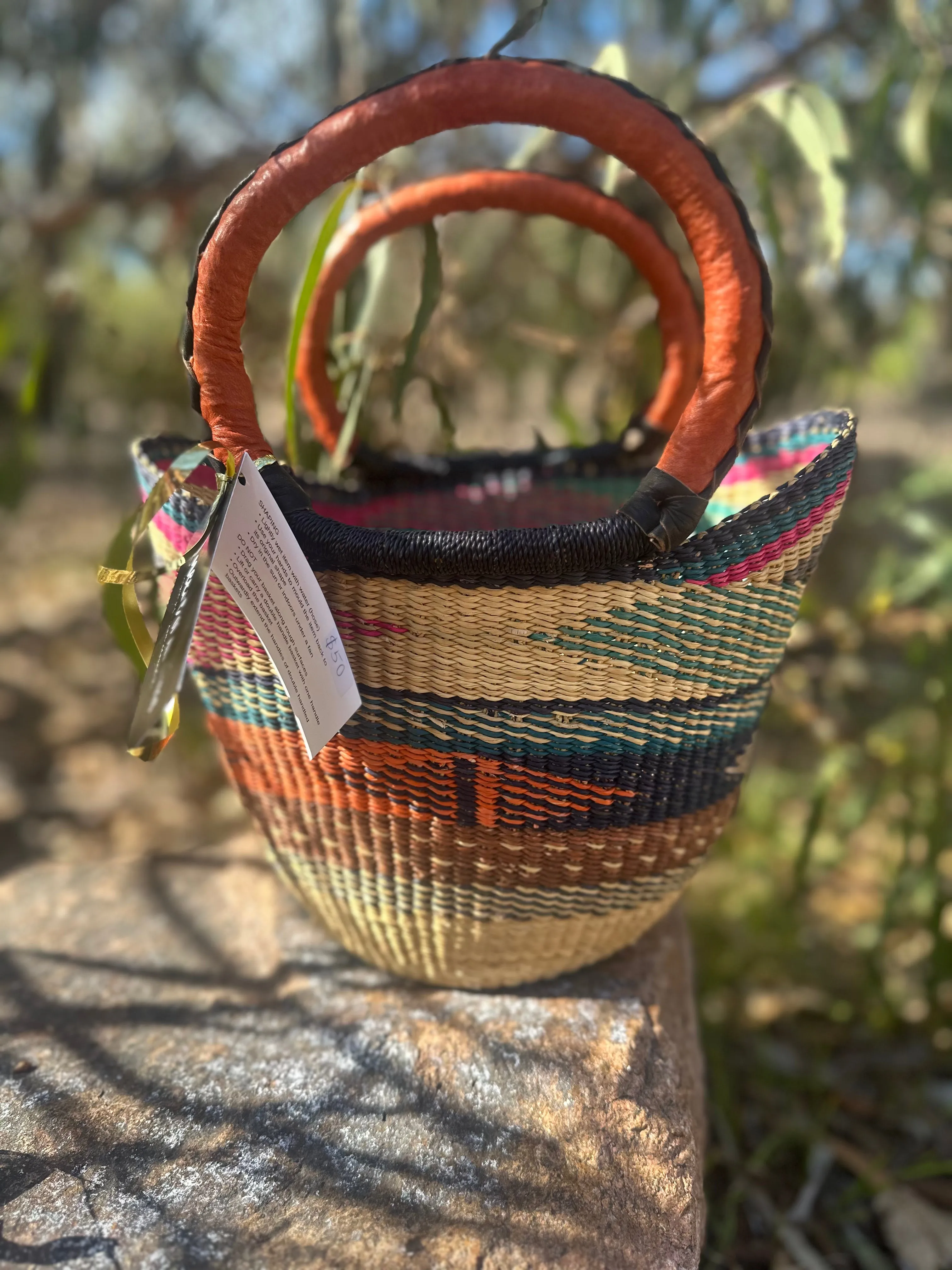 African Basket  ‘ Midnight Rose ‘ #003