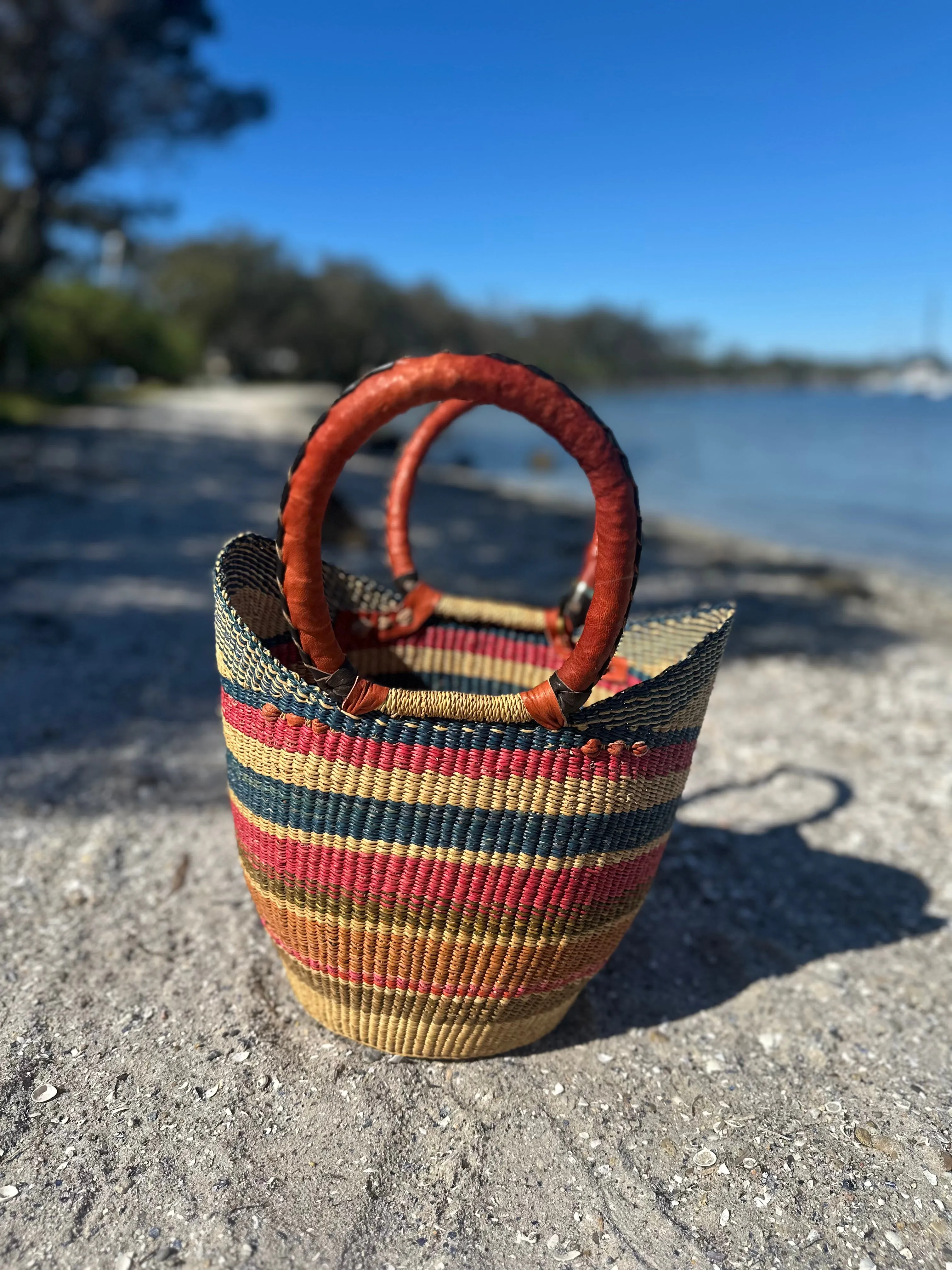 African Basket ‘Pink Sands’ #008