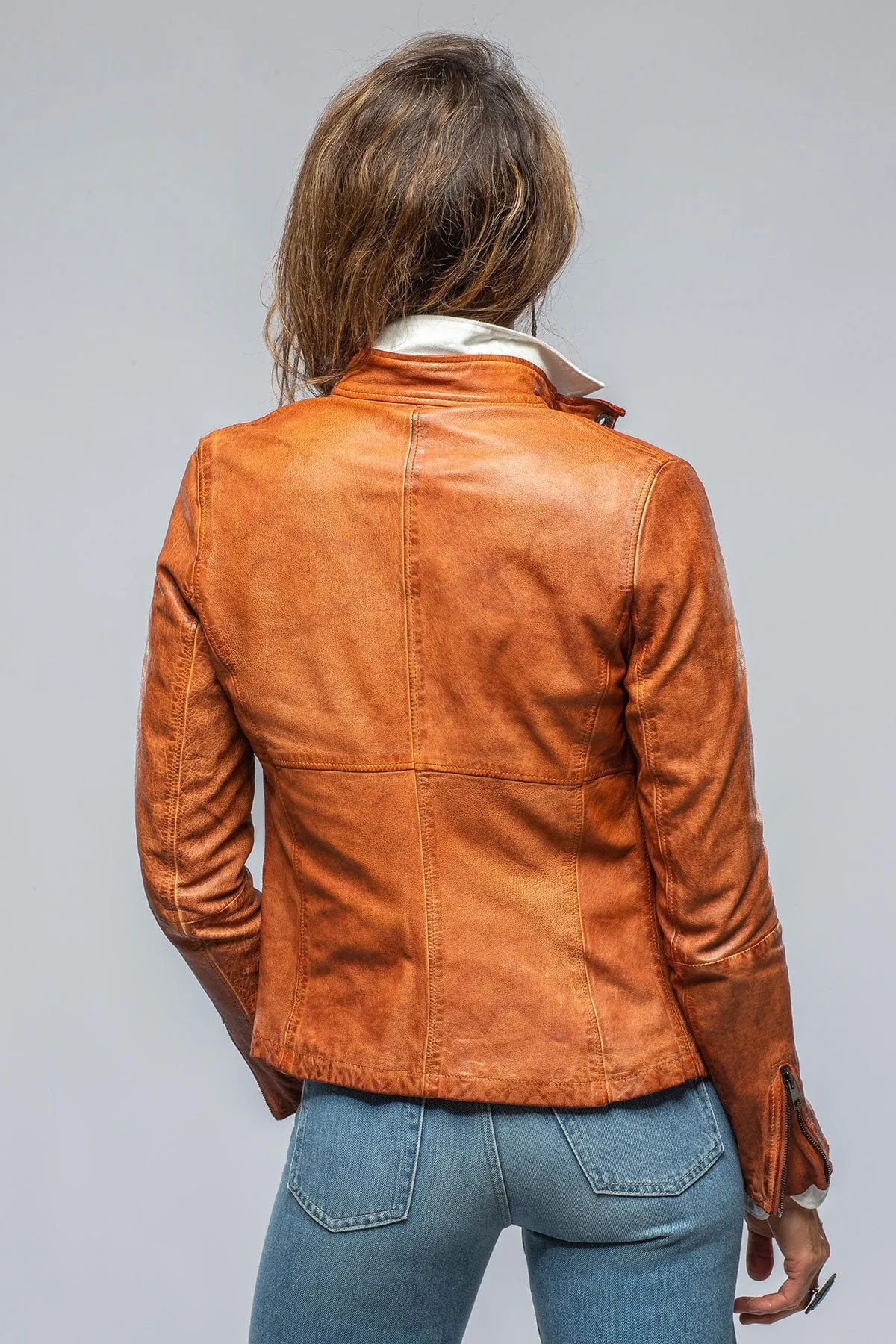 Agave Stonewash 4 Pckt Jkt In Sienna