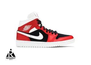 Air Jordan 1 Mid “Gym Red Black" (W)