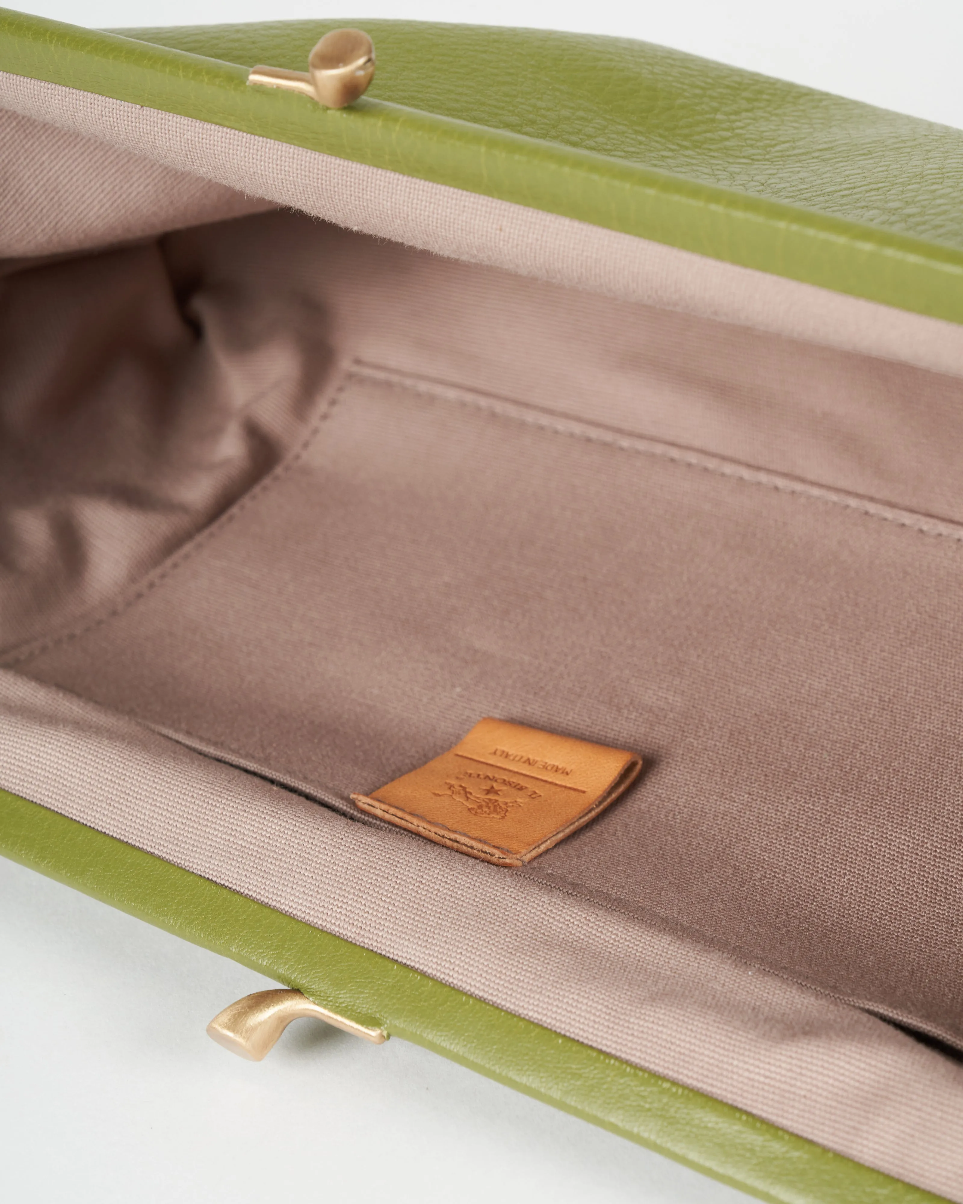 alga marina clutch - alga marina leather