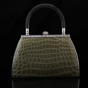 Alligator Bag  Olive