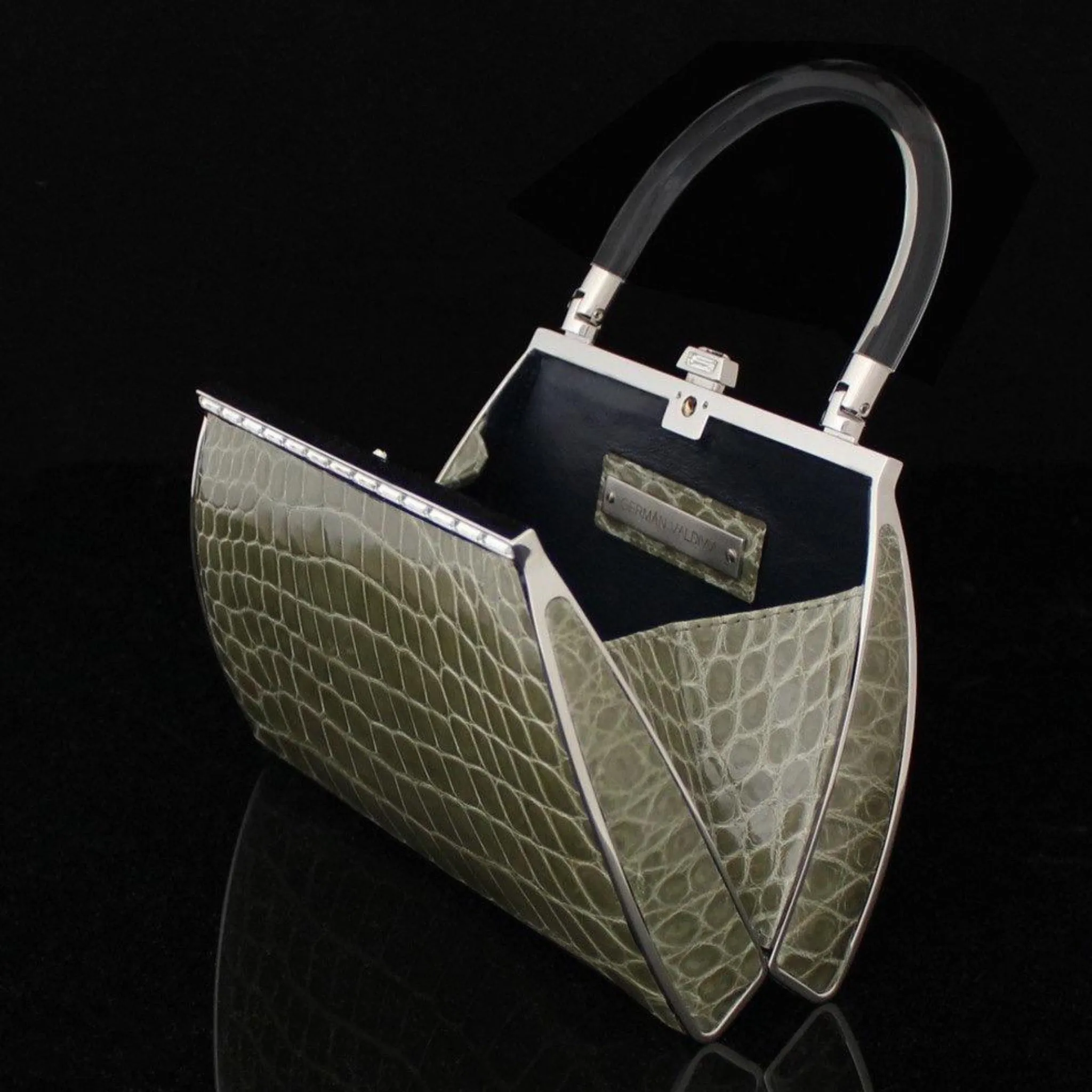 Alligator Bag  Olive