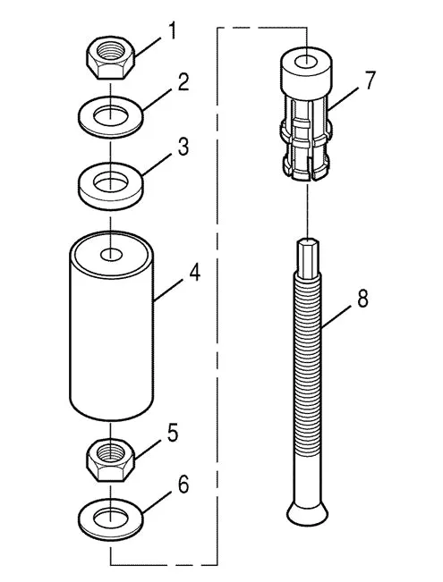 Allison ATT-44526 Output/Turbine Shaft Bushing Remover