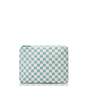 Aloha Small Pouch Petite Check Tide On Sandstone