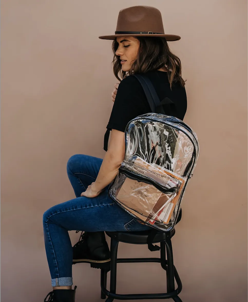 Amelia Clear Backpack