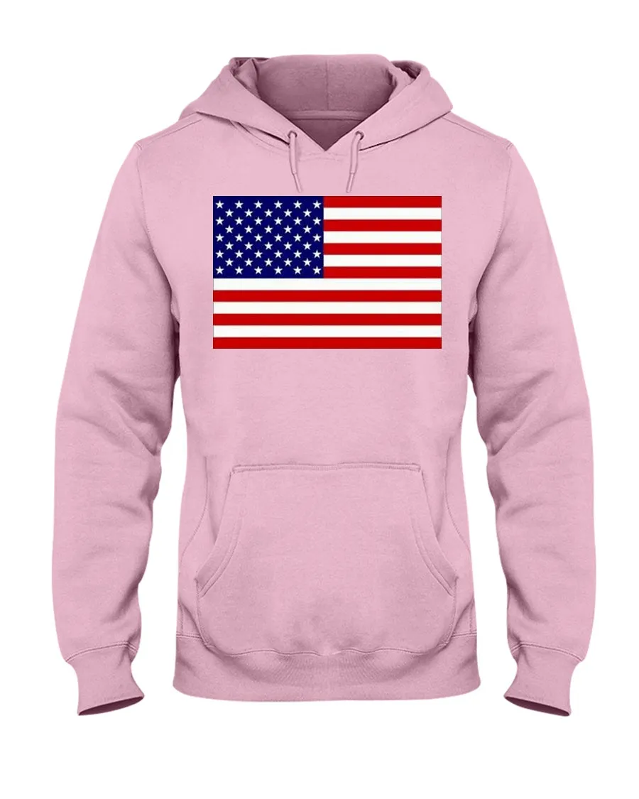 American Flag Gildan  Hoodie