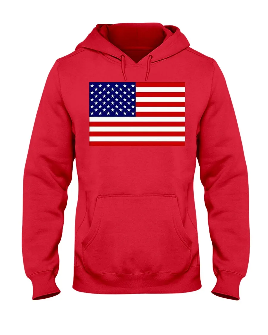 American Flag Gildan  Hoodie