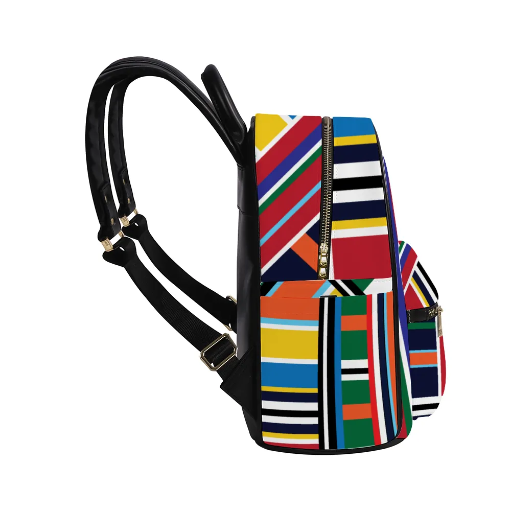 AMMA JO Mini Backpack - "AMMA JO Flag" Print