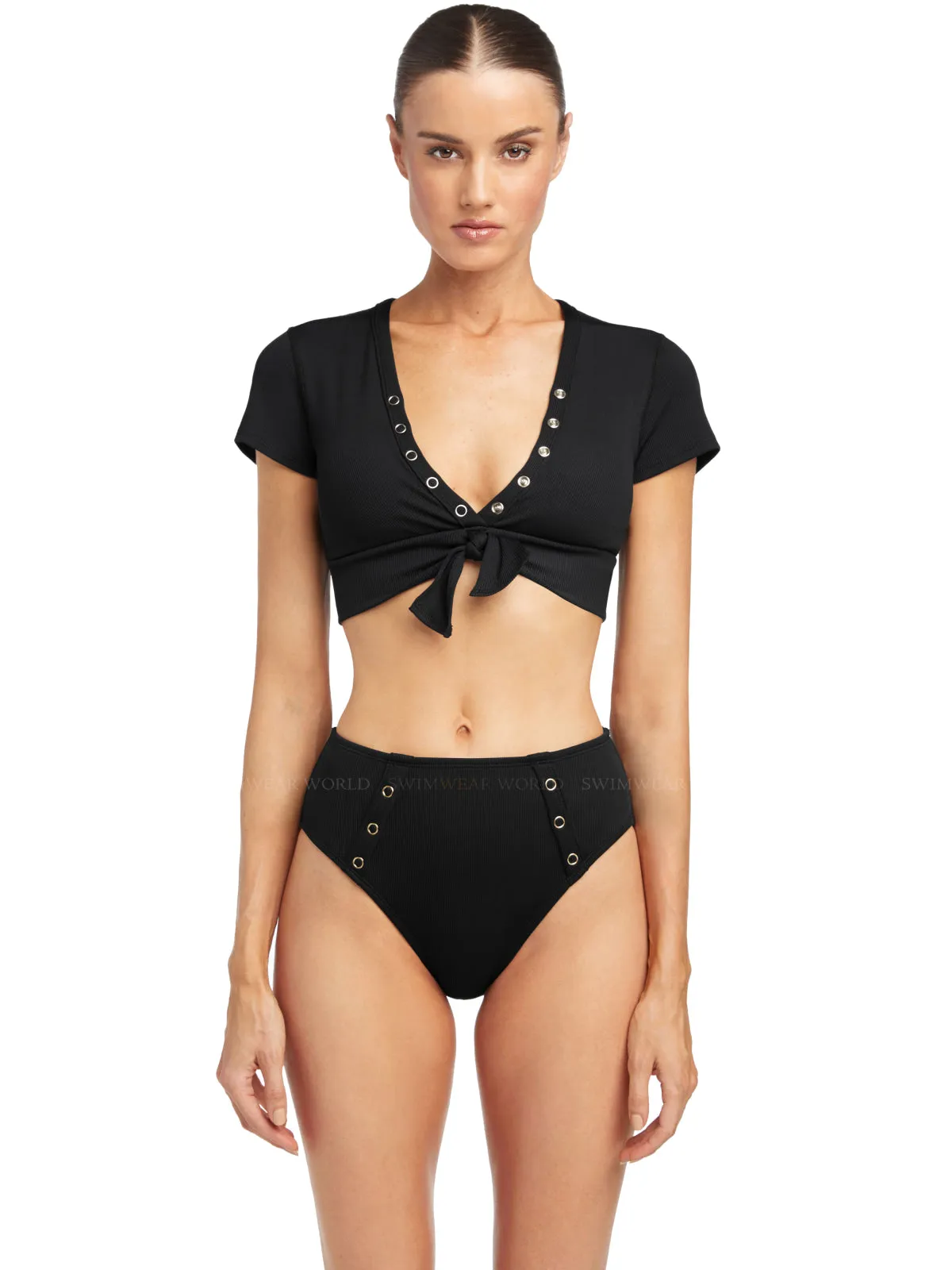 Amy Raglan-Amy High Waist Bikini ::RET