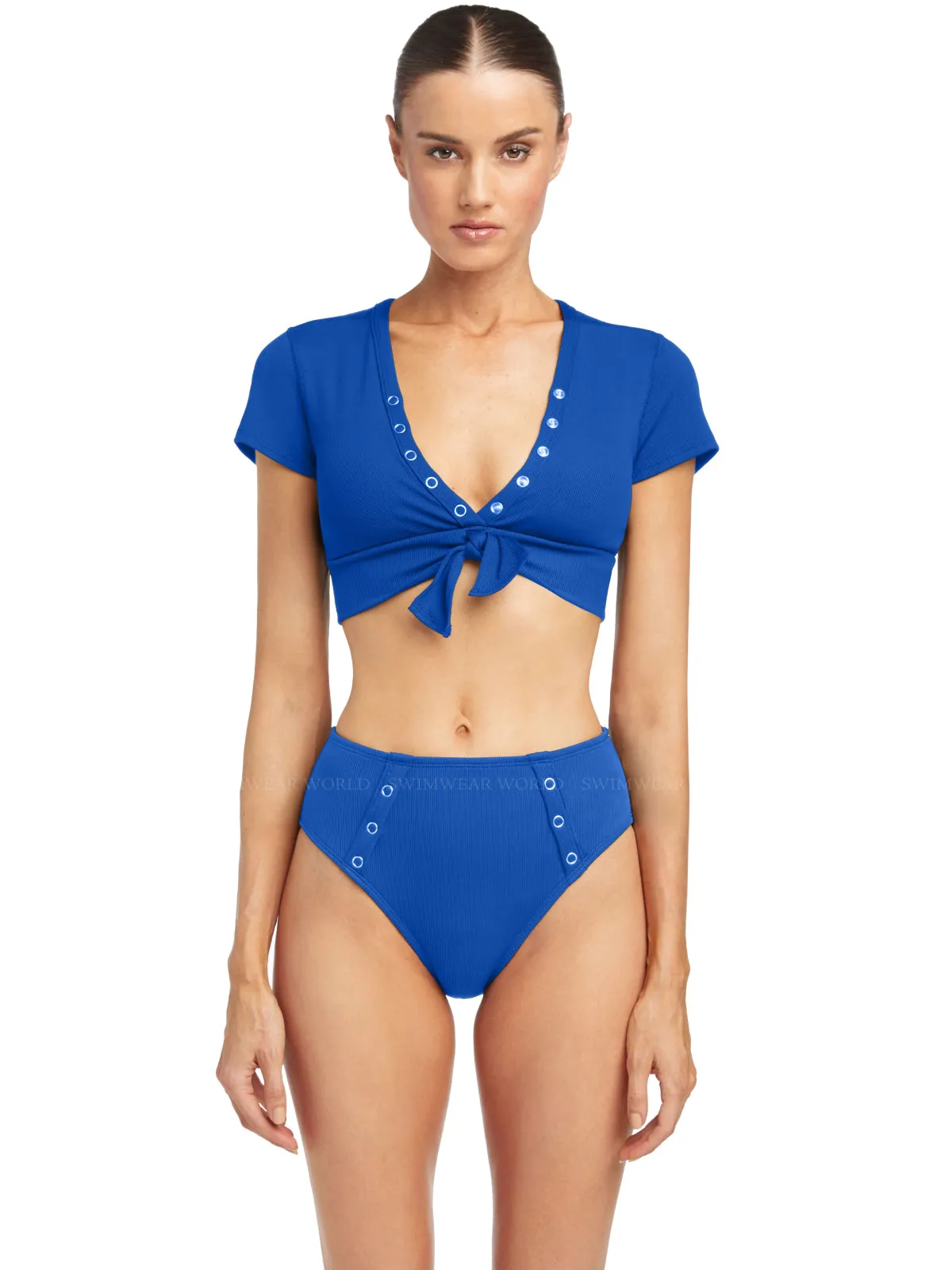 Amy Raglan-Amy High Waist Bikini ::RET