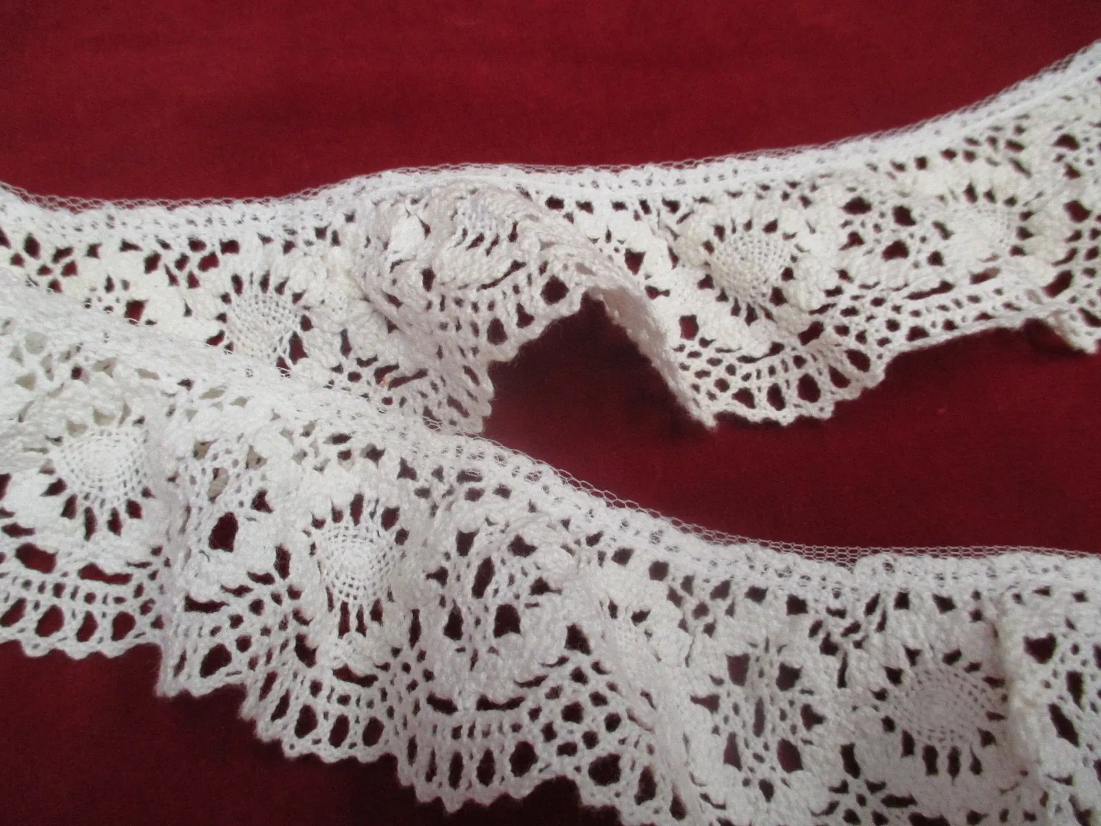 Antique Victorian Crochet lace piece