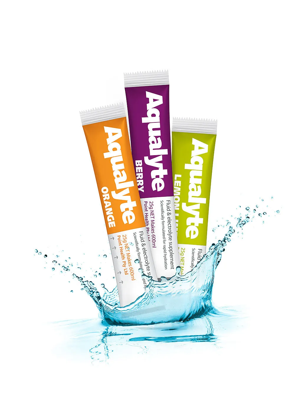 Aqualyte Sachets 10 Pack Mixed 25g