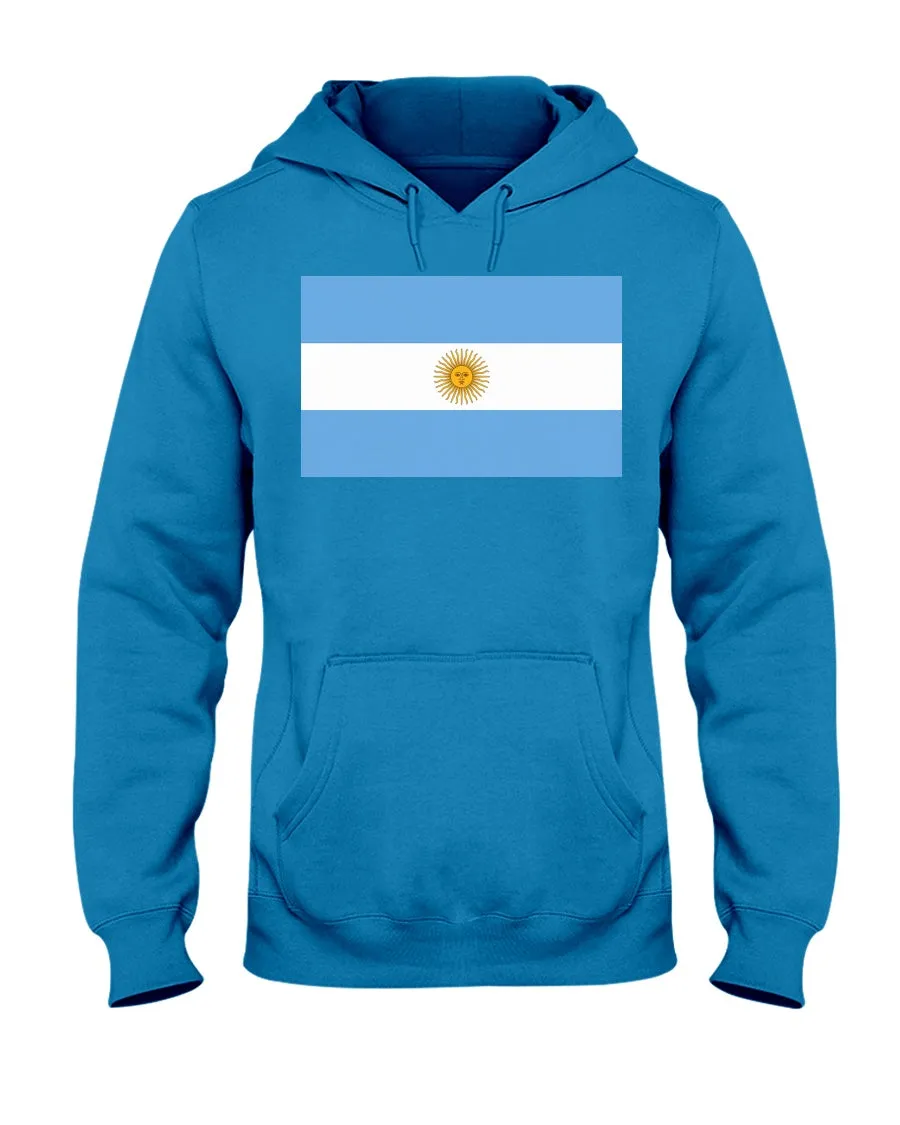 Argentinian Flag Gildan  Hoodie