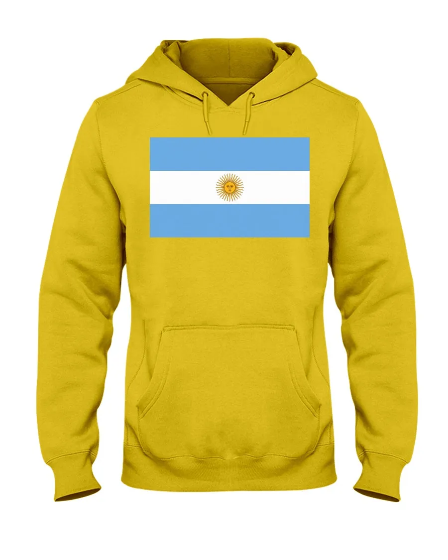 Argentinian Flag Gildan  Hoodie