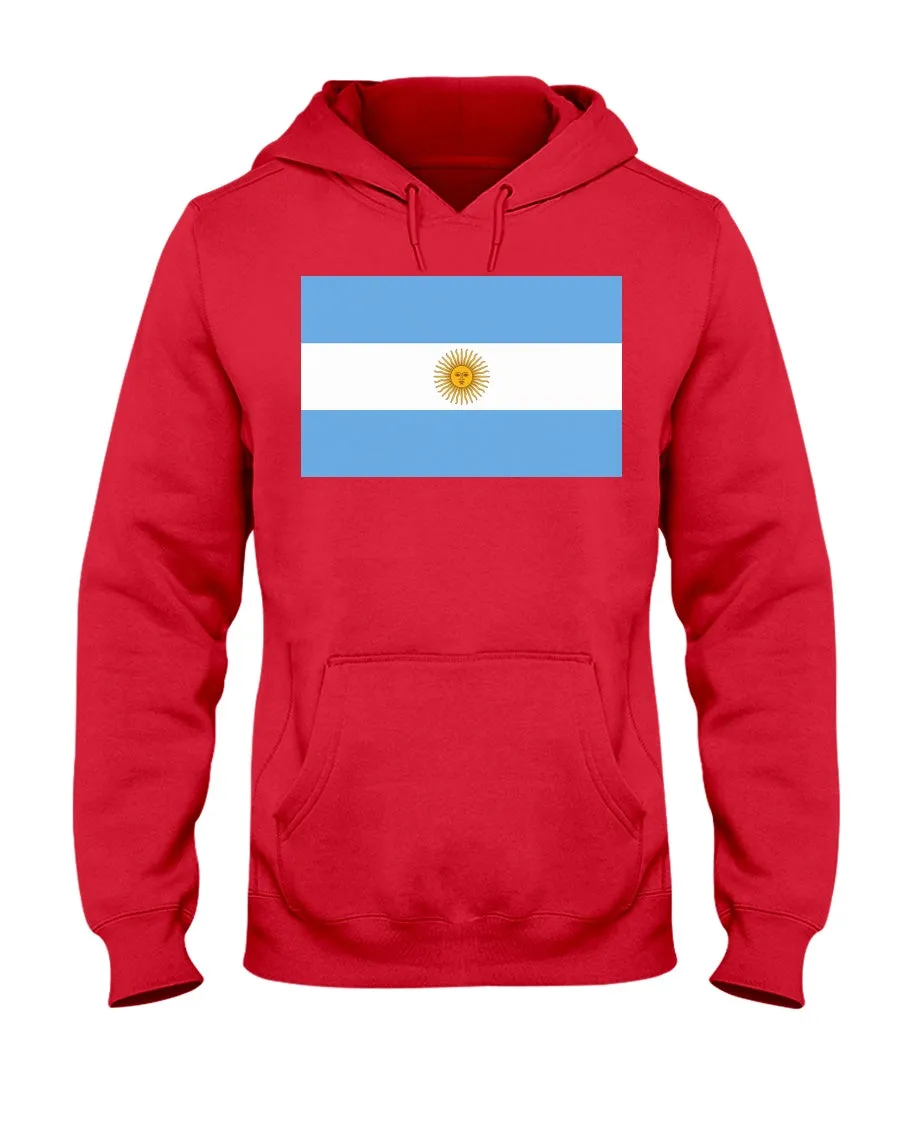 Argentinian Flag Gildan  Hoodie