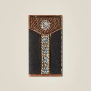 Ariat Braided Trim Rodeo Wallet