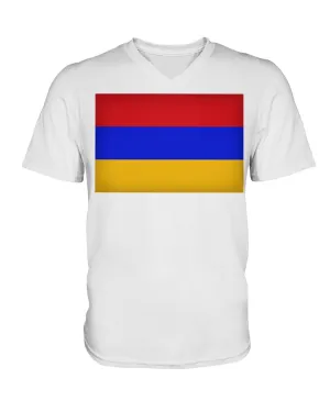 Armenian Flag  V-Neck T-Shirt