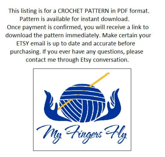 ASL I Love You Keychain Crochet Pattern