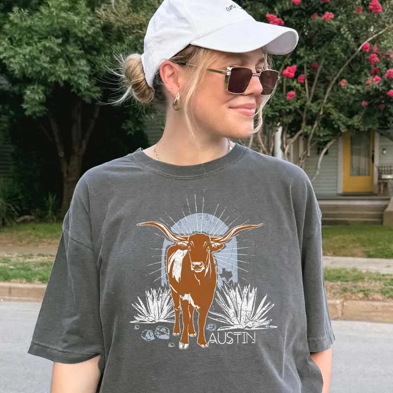 ATX Steer Comfort Colors T-shirt