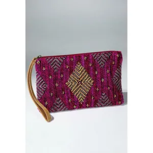 Aurora Handmade Pattern Clutch