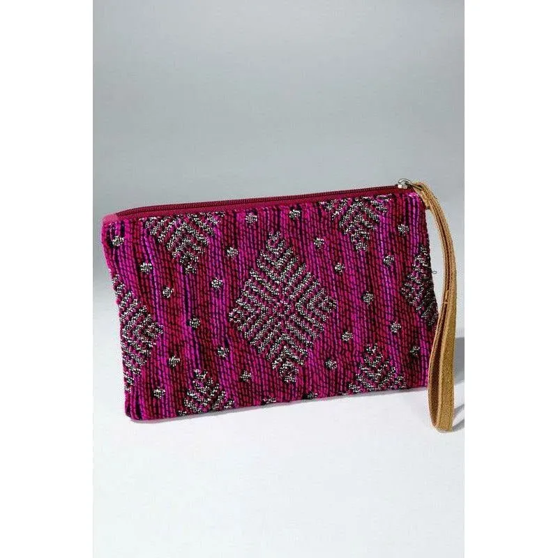 Aurora Handmade Pattern Clutch