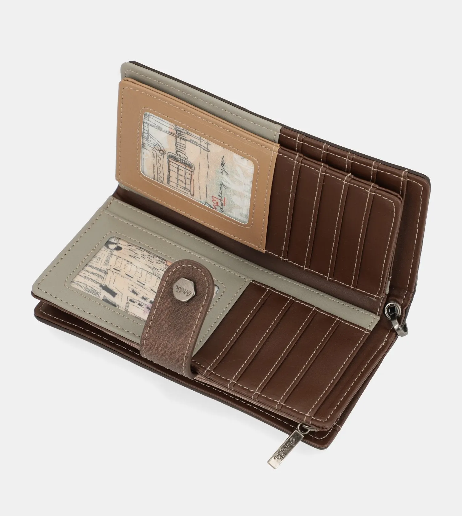 Authenticity large flexible wallet