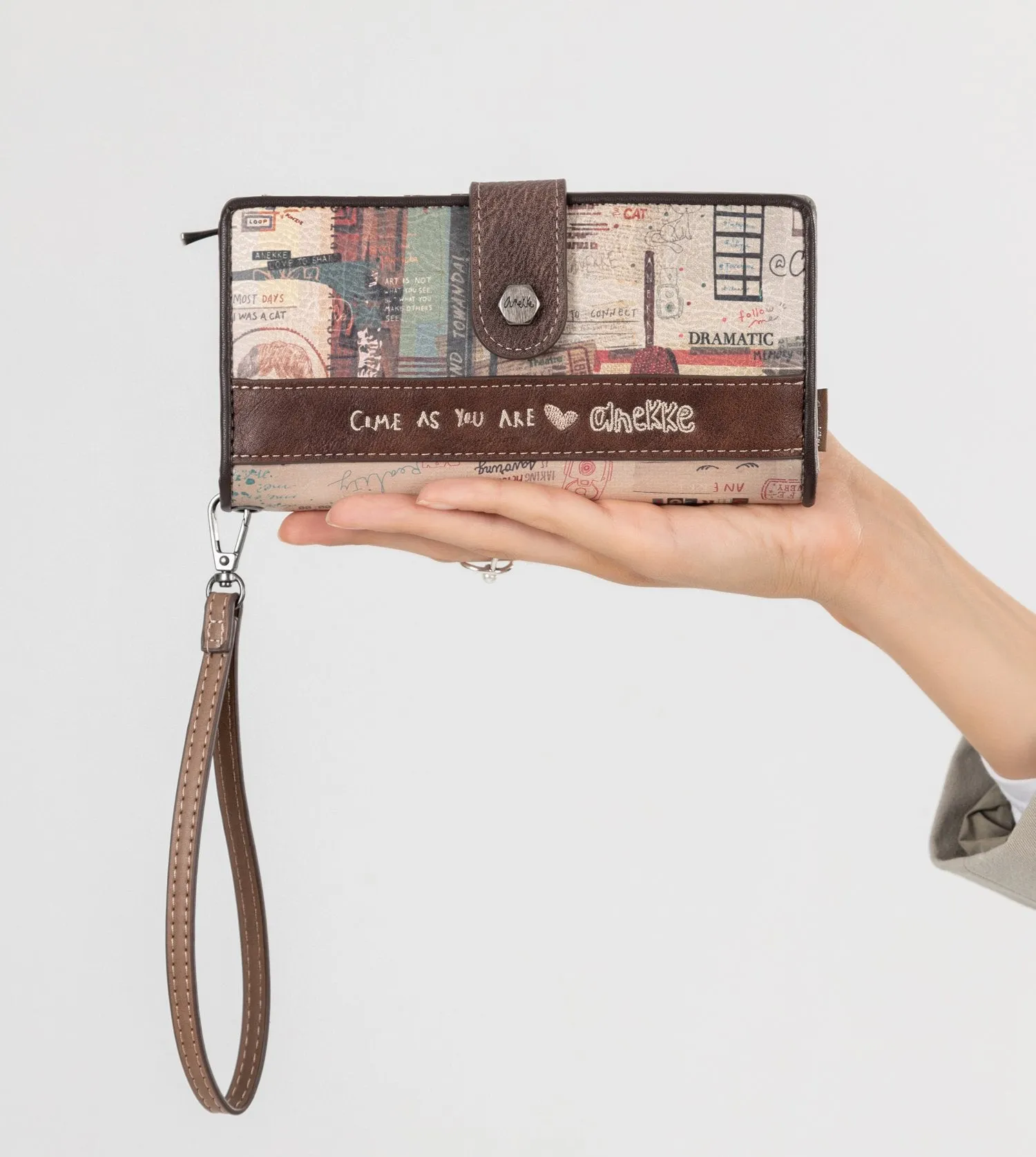 Authenticity large flexible wallet