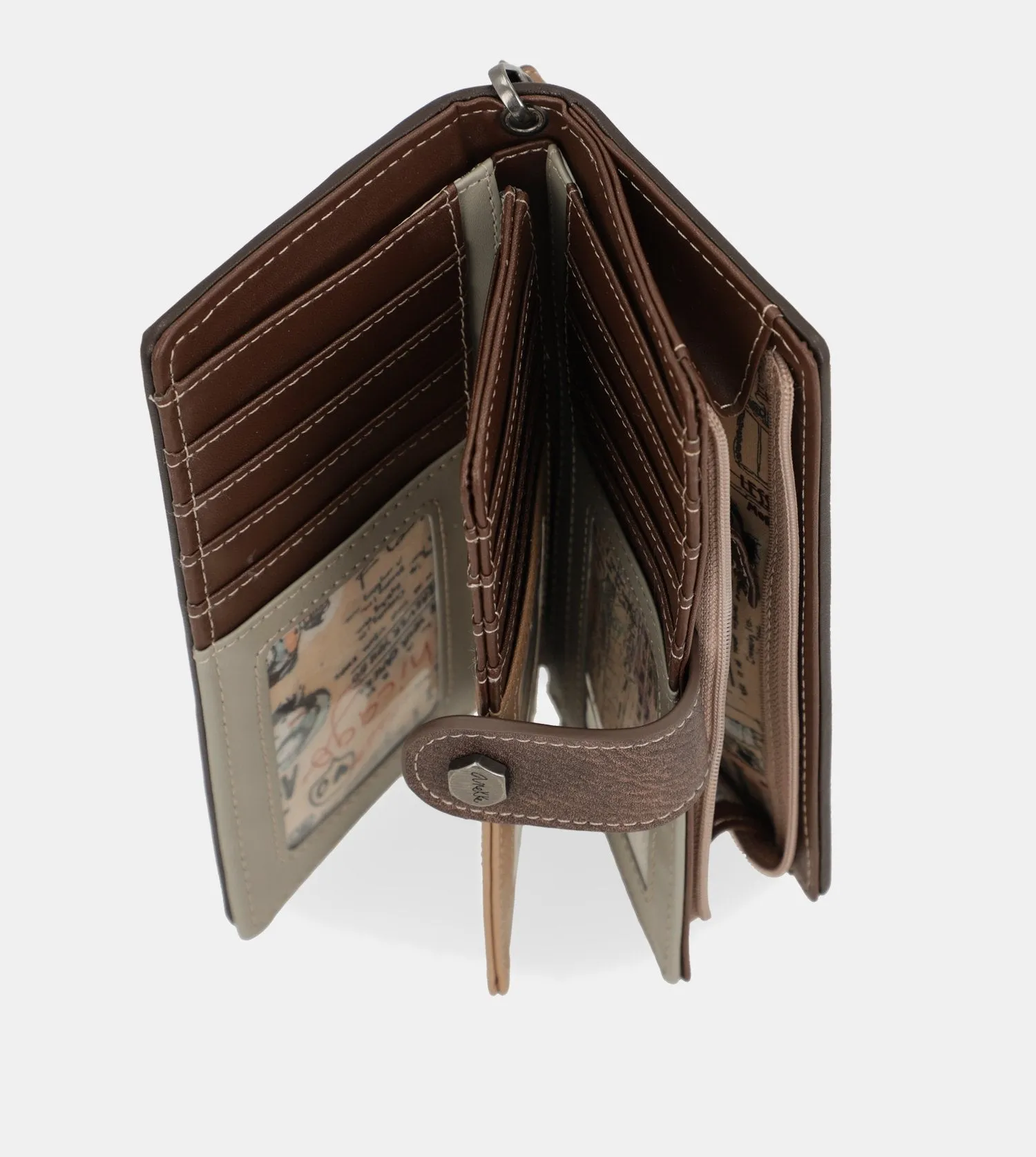 Authenticity large flexible wallet